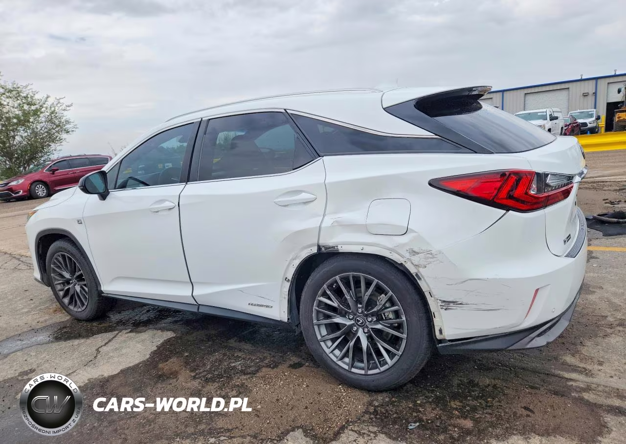 2016 Lexus Rx 450H F Sport VIN:2T2BGMCA6GC007417 - 2