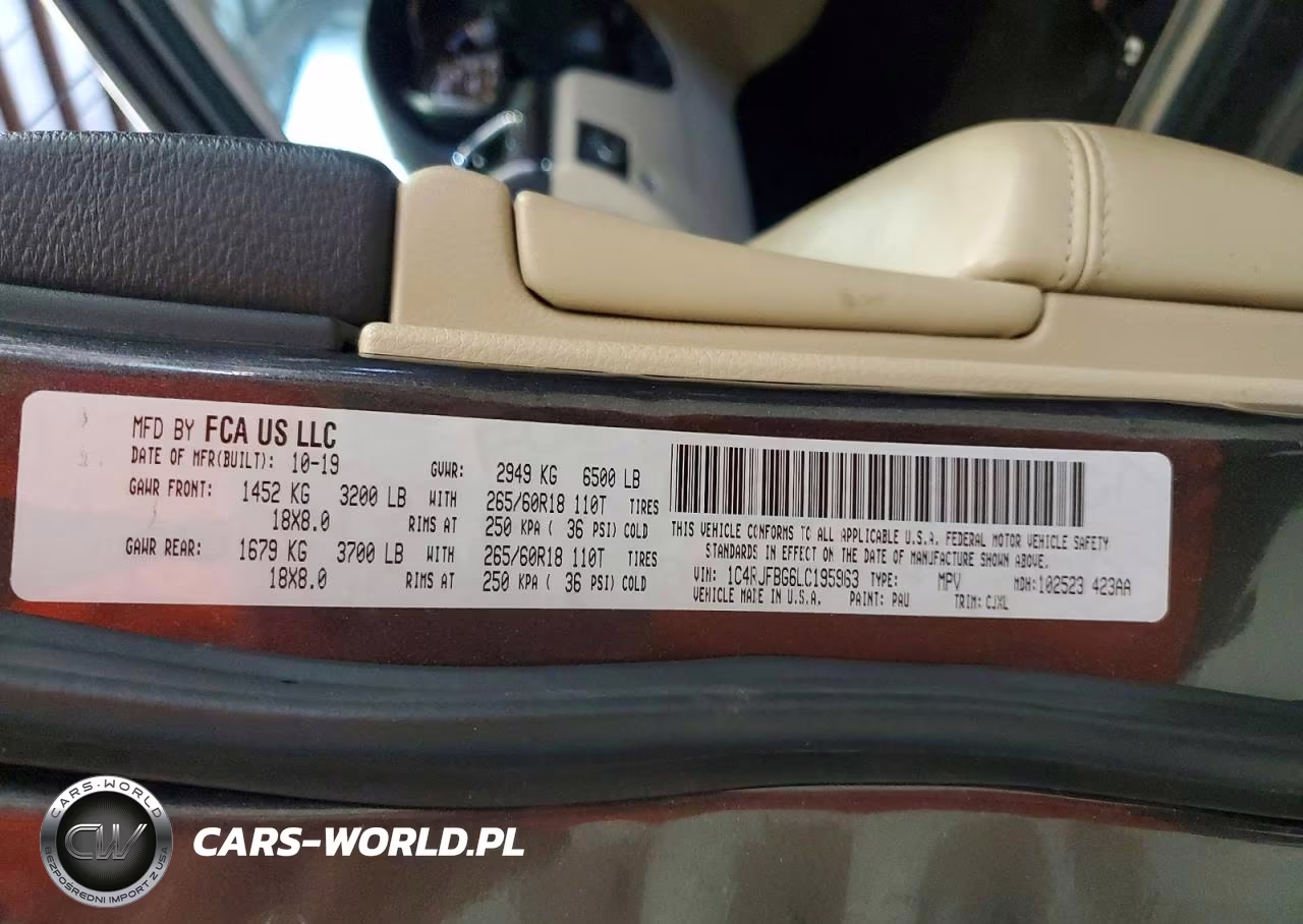2020 Jeep Grand Cherokee Limited VIN:1C4RJFBG6LC195963 - 13