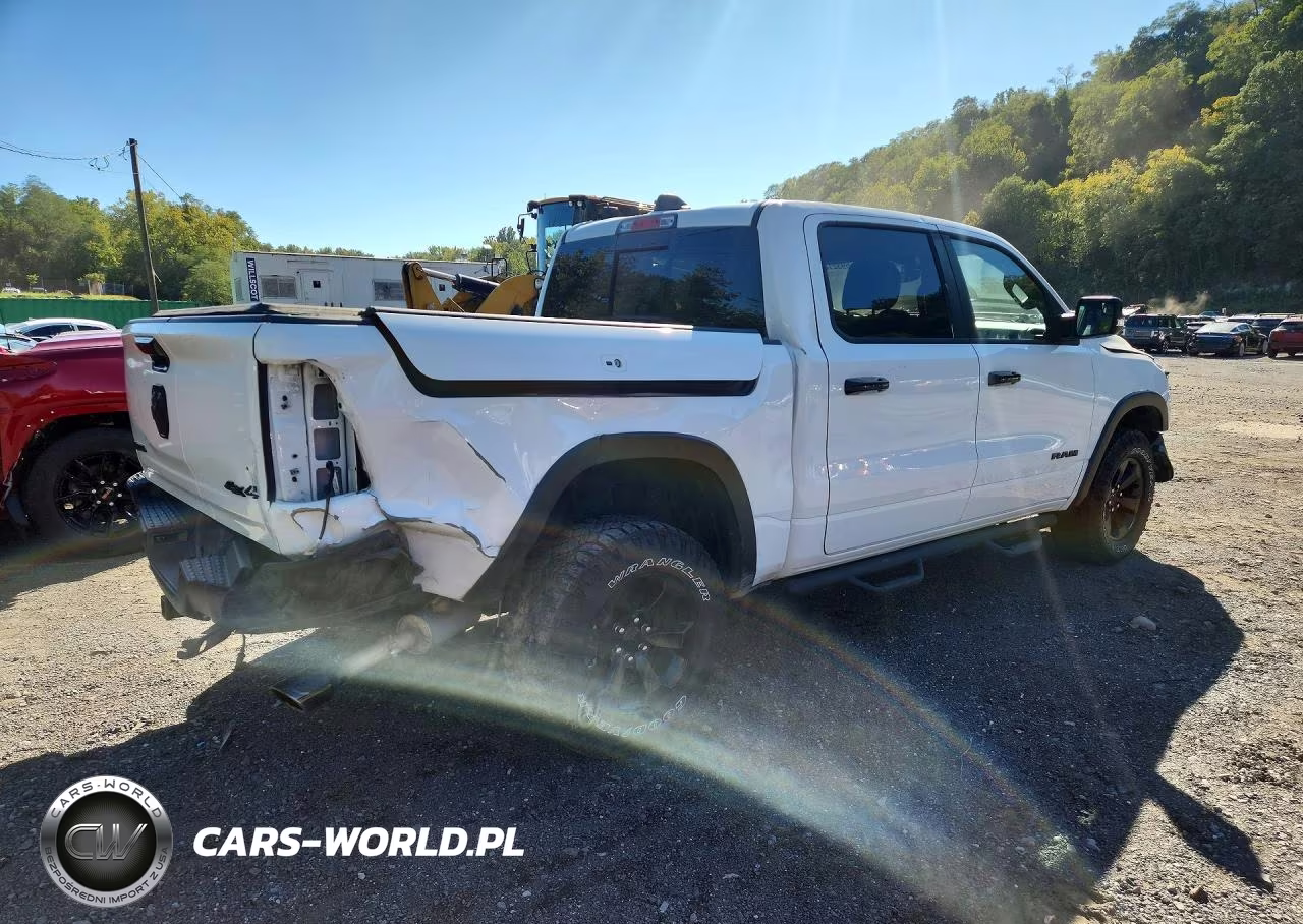2024 Ram 1500 Rebel VIN:1C6SRFLT9RN121379 - 3