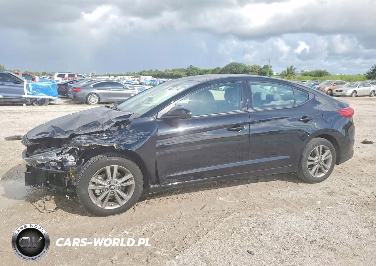 2018 Hyundai Elantra Sel VIN:5NPD84LF6JH292811 - 1