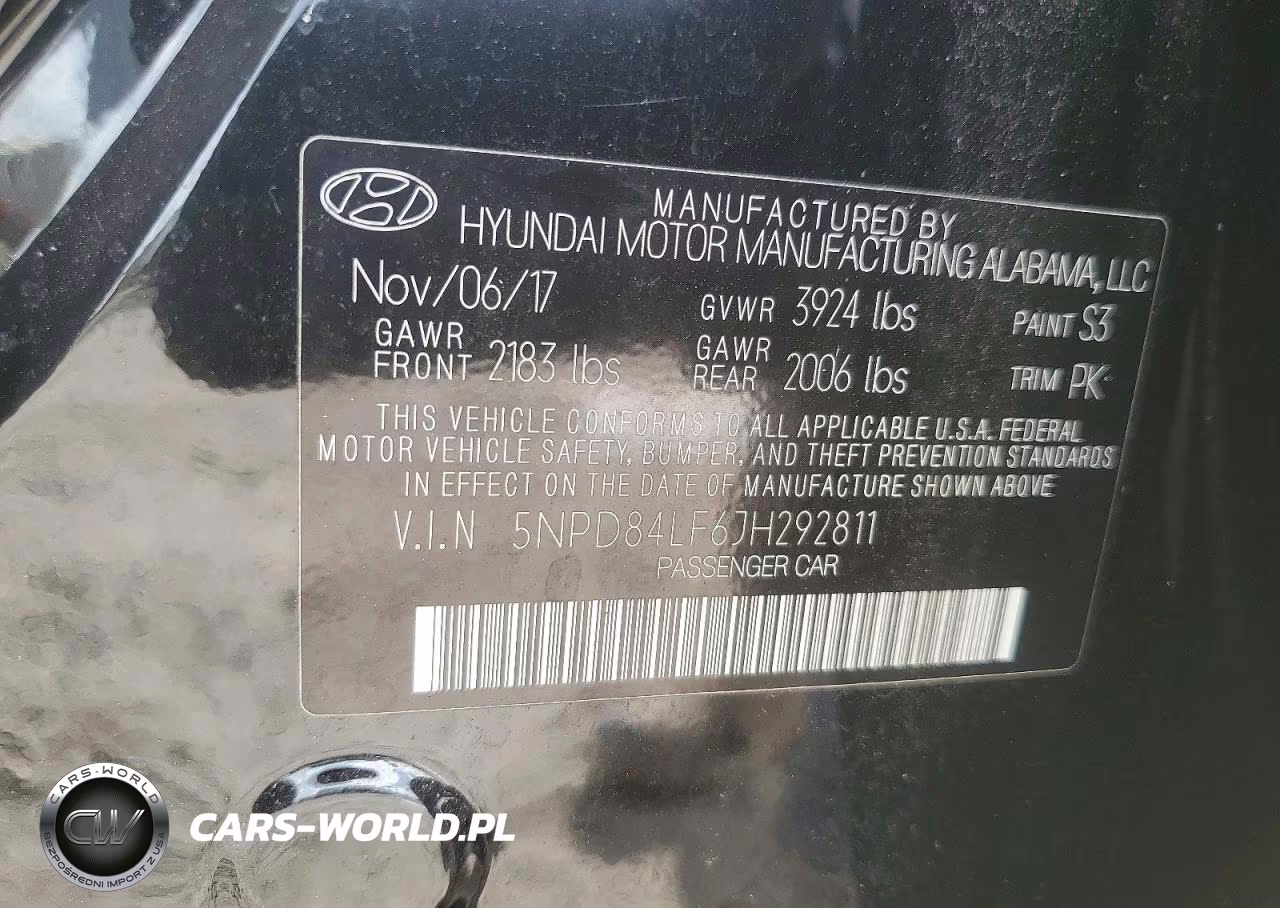 2018 Hyundai Elantra Sel VIN:5NPD84LF6JH292811 - 12