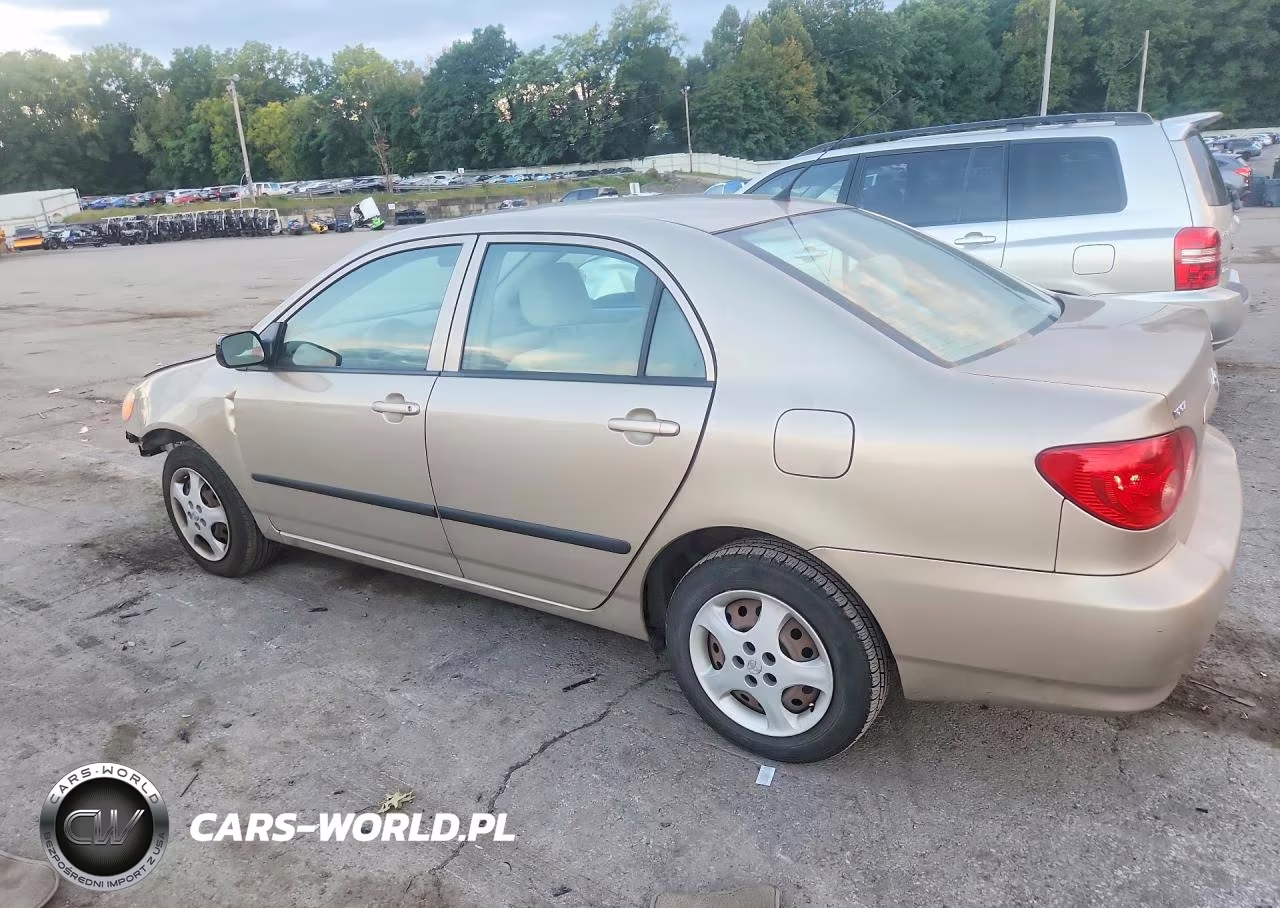 2008 Toyota Corolla Ce VIN:2T1BR32E68C905370 - 2