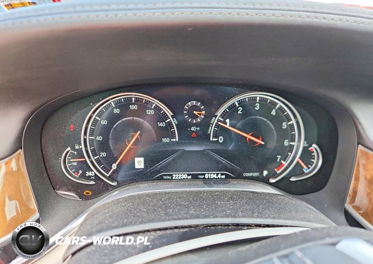 2017 BMW 750 Xi VIN:WBA7F2C51HG422035 - 9