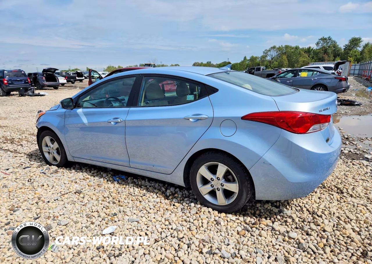 2011 Hyundai Elantra Gls VIN:KMHDH4AE8BU104772 - 2
