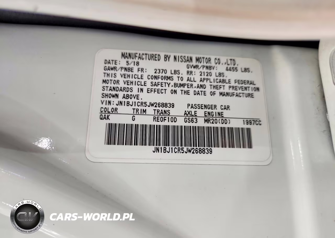 2018 Nissan Rogue Sport S VIN:JN1BJ1CR5JW268839 - 13