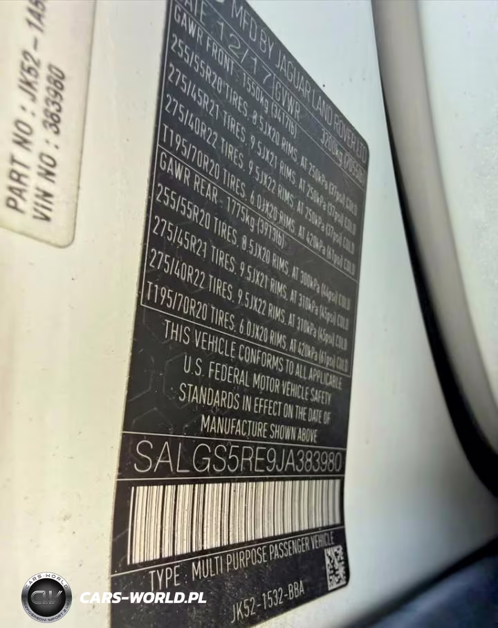 2018 Land Rover Range Rover Supercharged VIN:SALGS5RE9JA383980 - 12