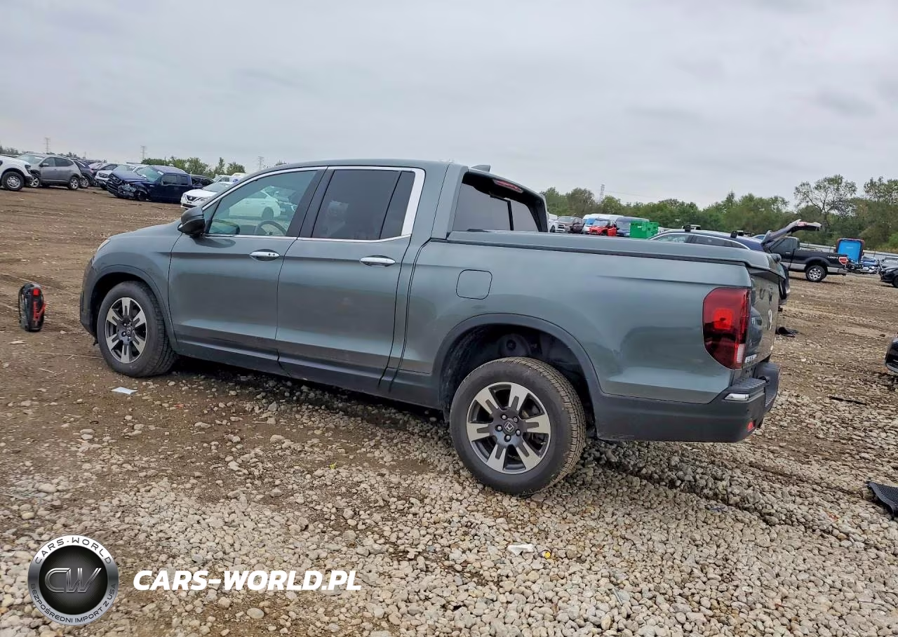 2017 Honda Ridgeline Rtl VIN:5FPYK3F72HB012500 - 2