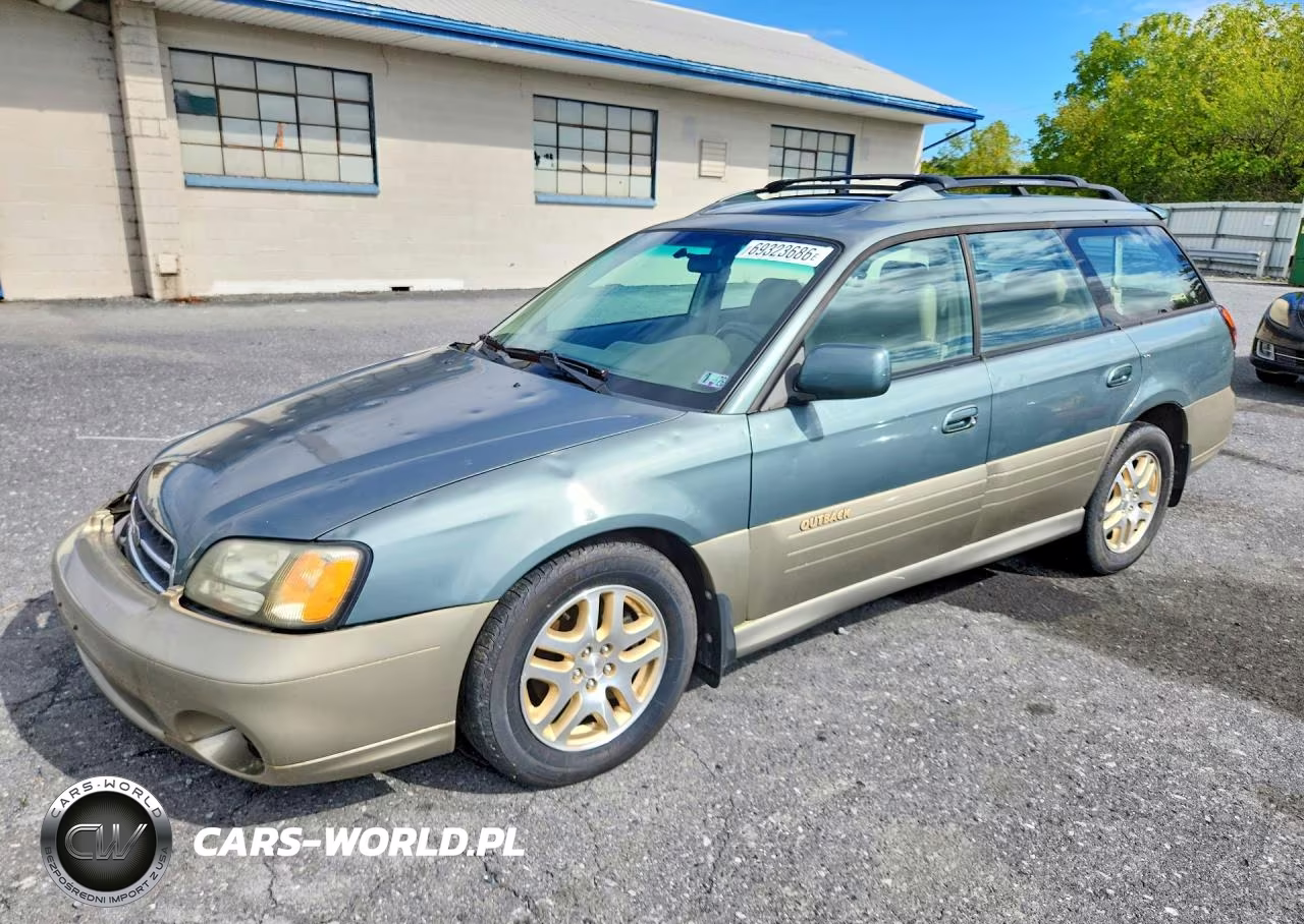 2002 Subaru Legacy Outback Limited VIN:4S3BH686627643346 - 1