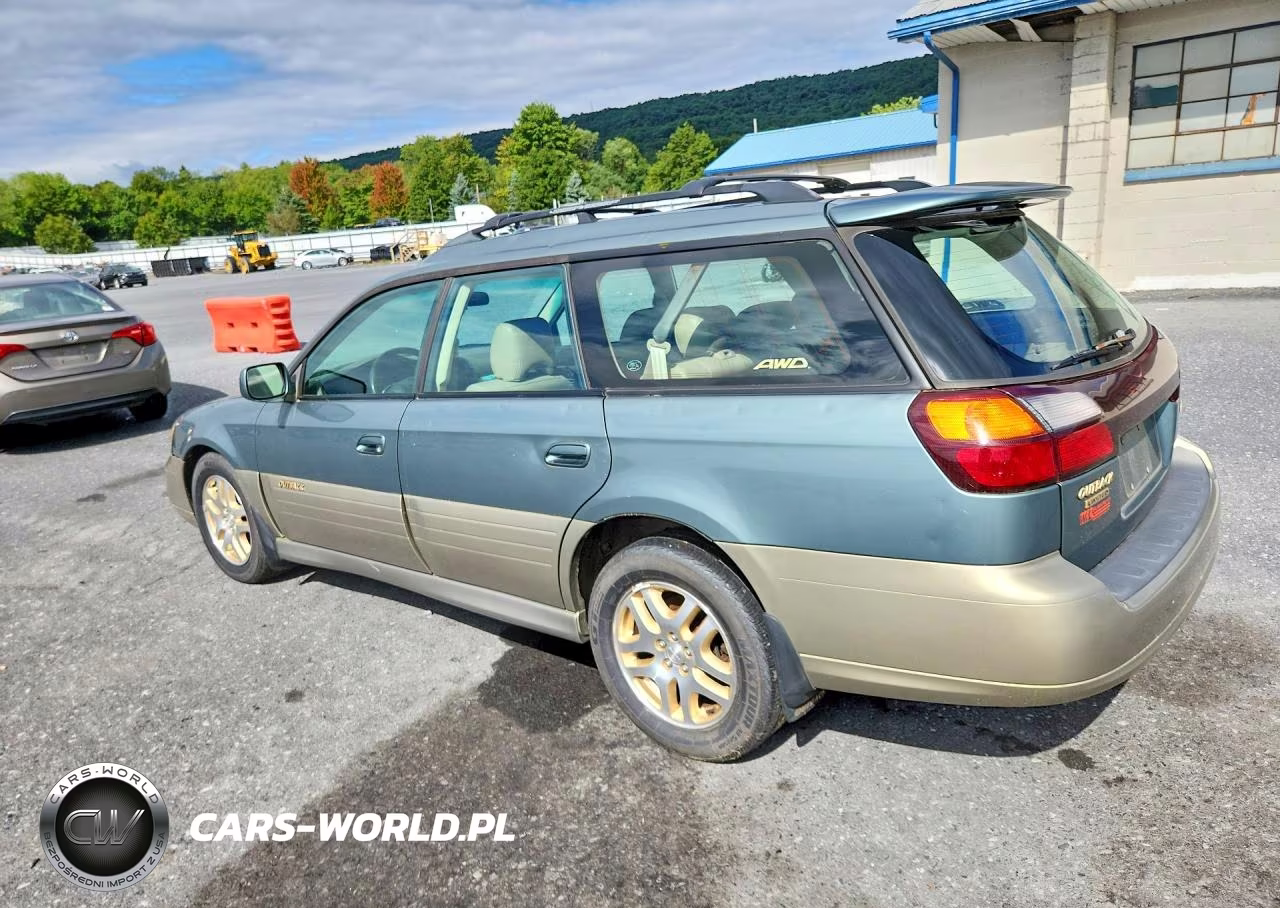 2002 Subaru Legacy Outback Limited VIN:4S3BH686627643346 - 2