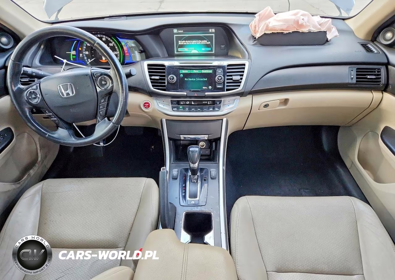 2014 Honda Accord Hybrid Exl VIN:1HGCR6F52EA001338 - 8