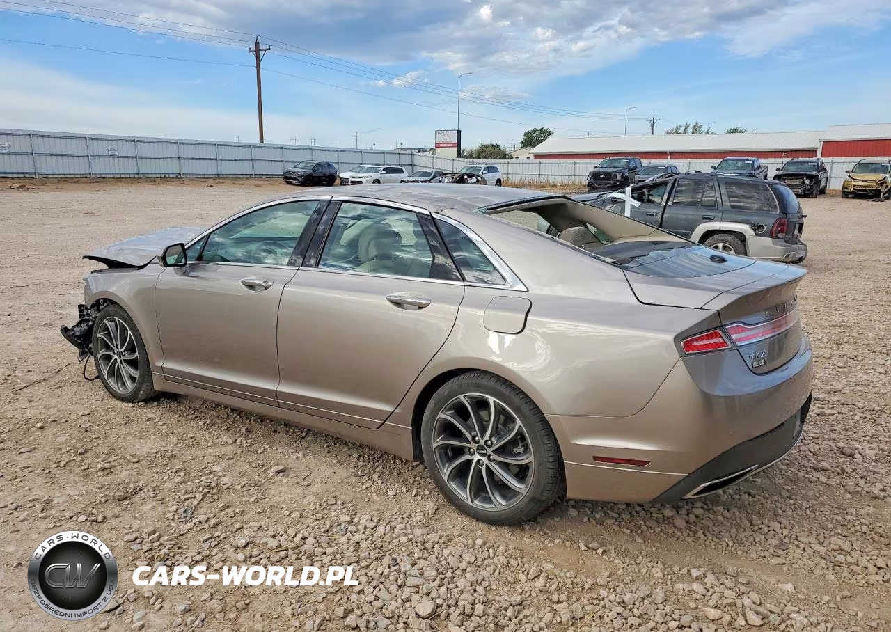 2019 Lincoln Mkz Reserve Ii VIN:3LN6L5D9XKR634499 - 2
