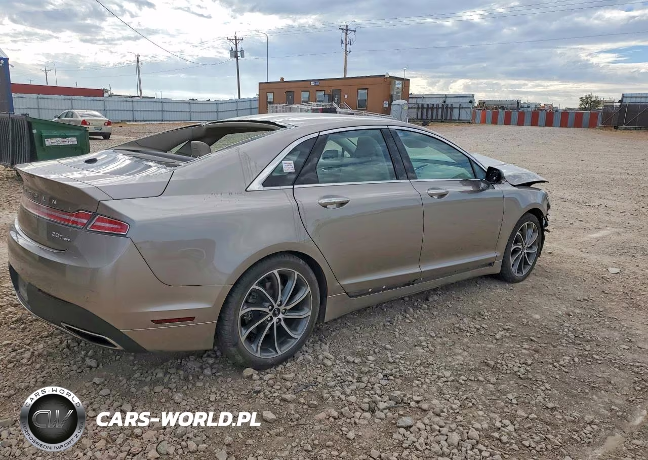 2019 Lincoln Mkz Reserve Ii VIN:3LN6L5D9XKR634499 - 3