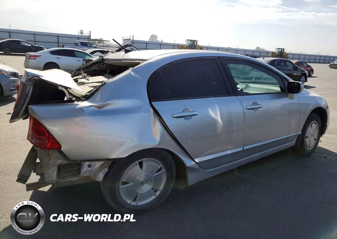 2008 Honda Civic Hybrid VIN:JHMFA36258S021779 - 3
