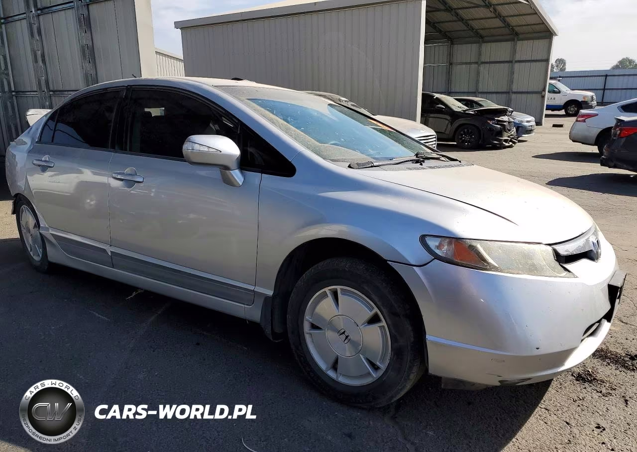 2008 Honda Civic Hybrid VIN:JHMFA36258S021779 - 4