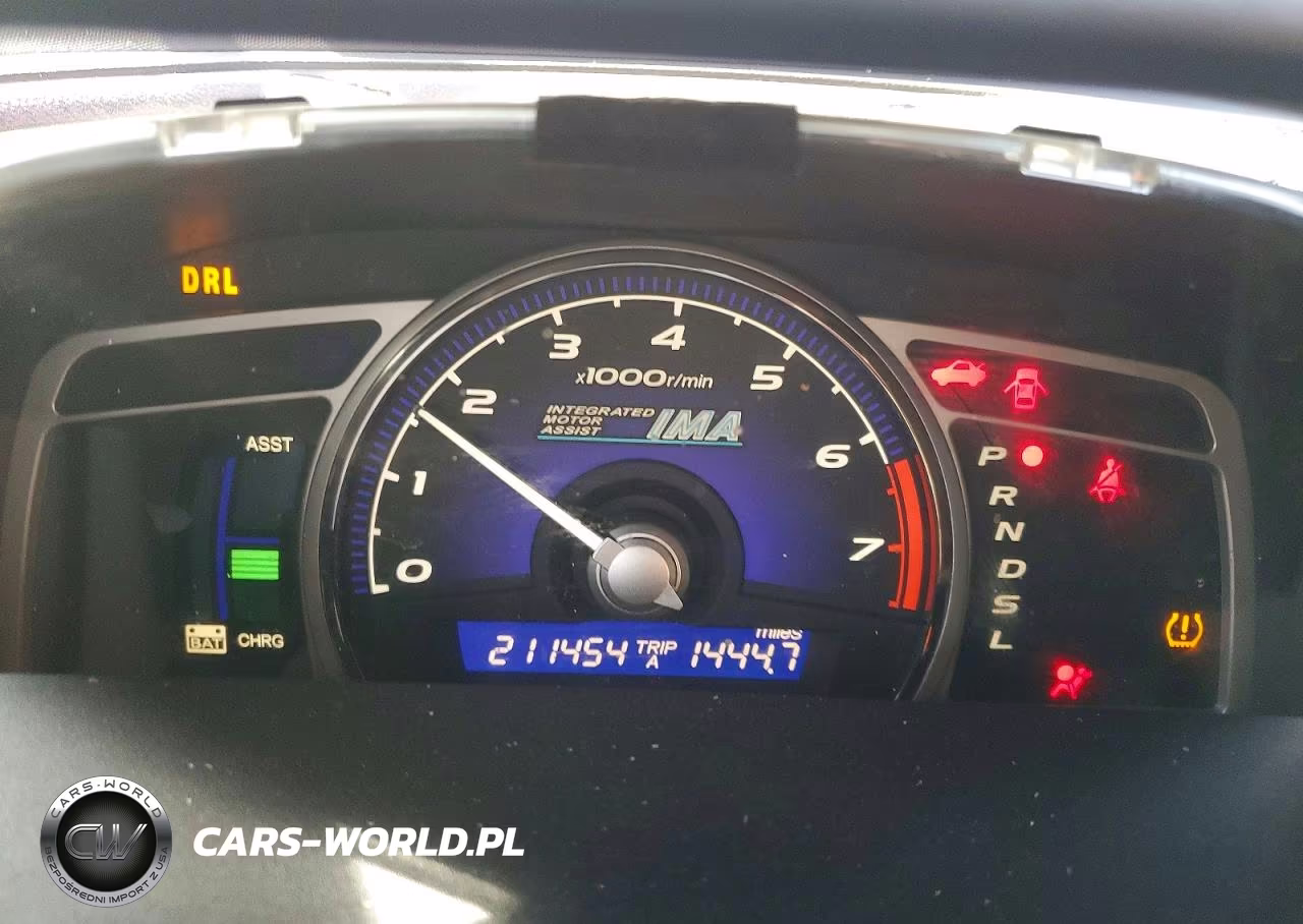 2008 Honda Civic Hybrid VIN:JHMFA36258S021779 - 9