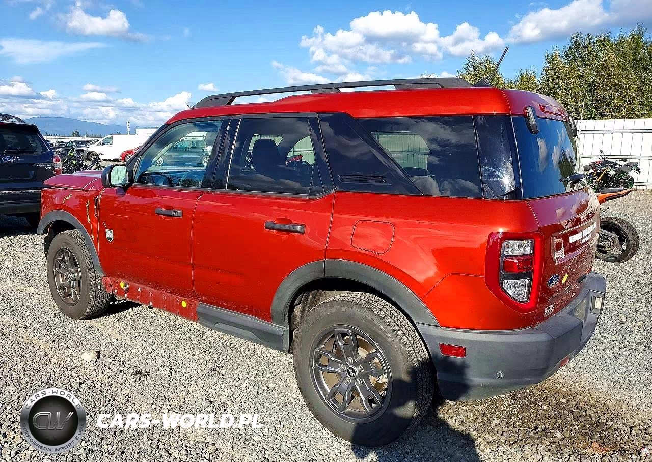 2022 Ford Bronco Sport Big Bend VIN:3FMCR9B61NRD93616 - 2