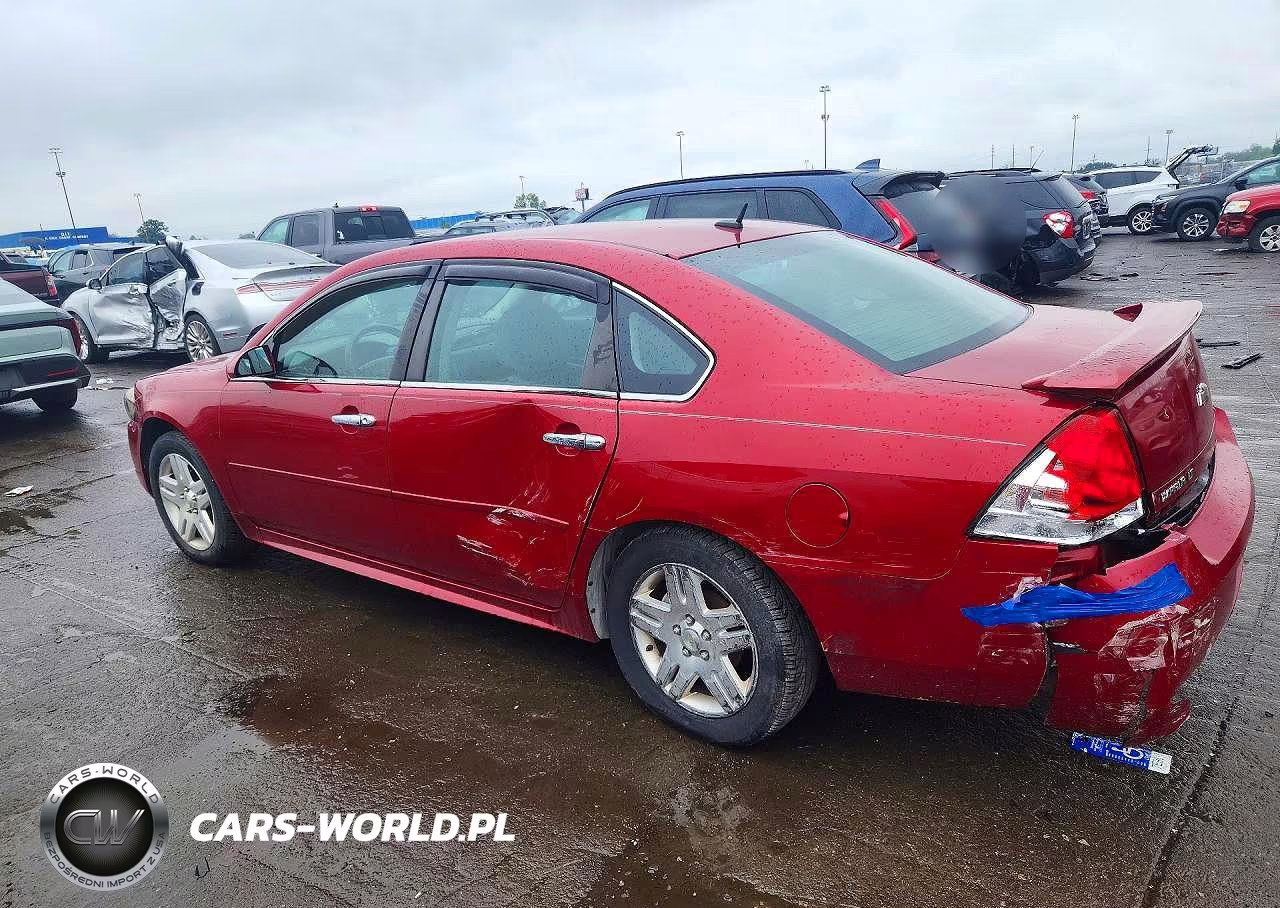 2012 Chevrolet Impala Lt VIN:2G1WB5E35C1312515 - 2