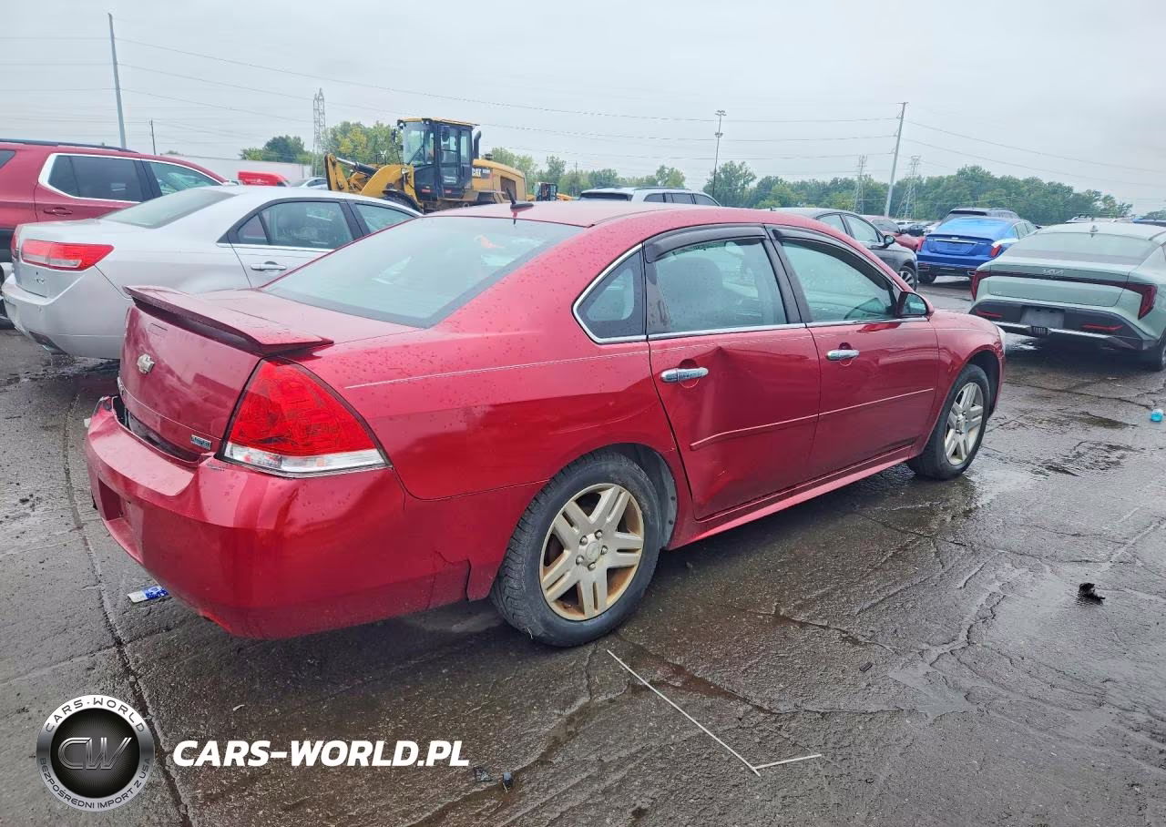2012 Chevrolet Impala Lt VIN:2G1WB5E35C1312515 - 3