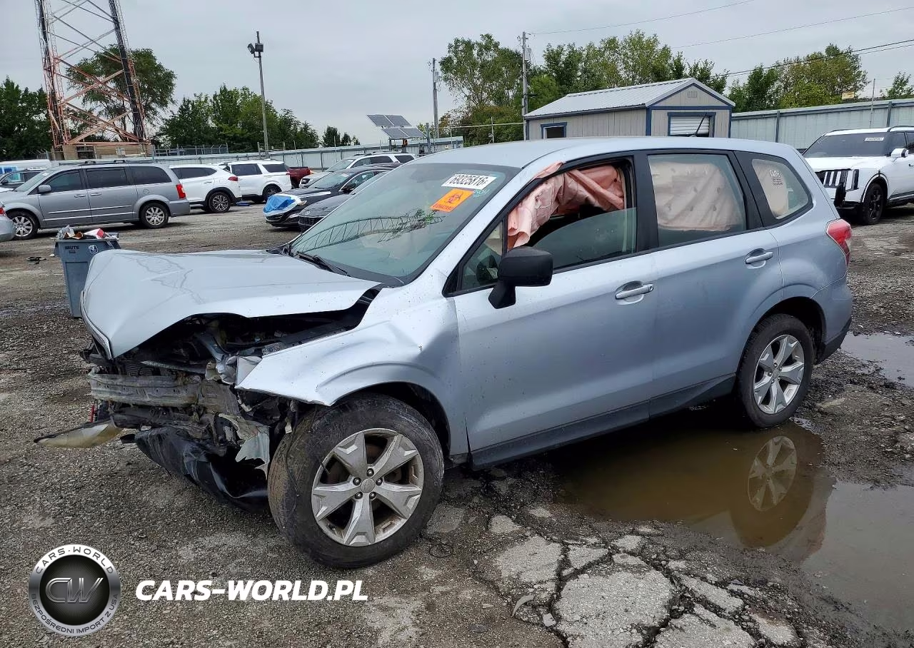 2014 Subaru Forester 2.5I VIN:JF2SJAAC2EH505892 - 1