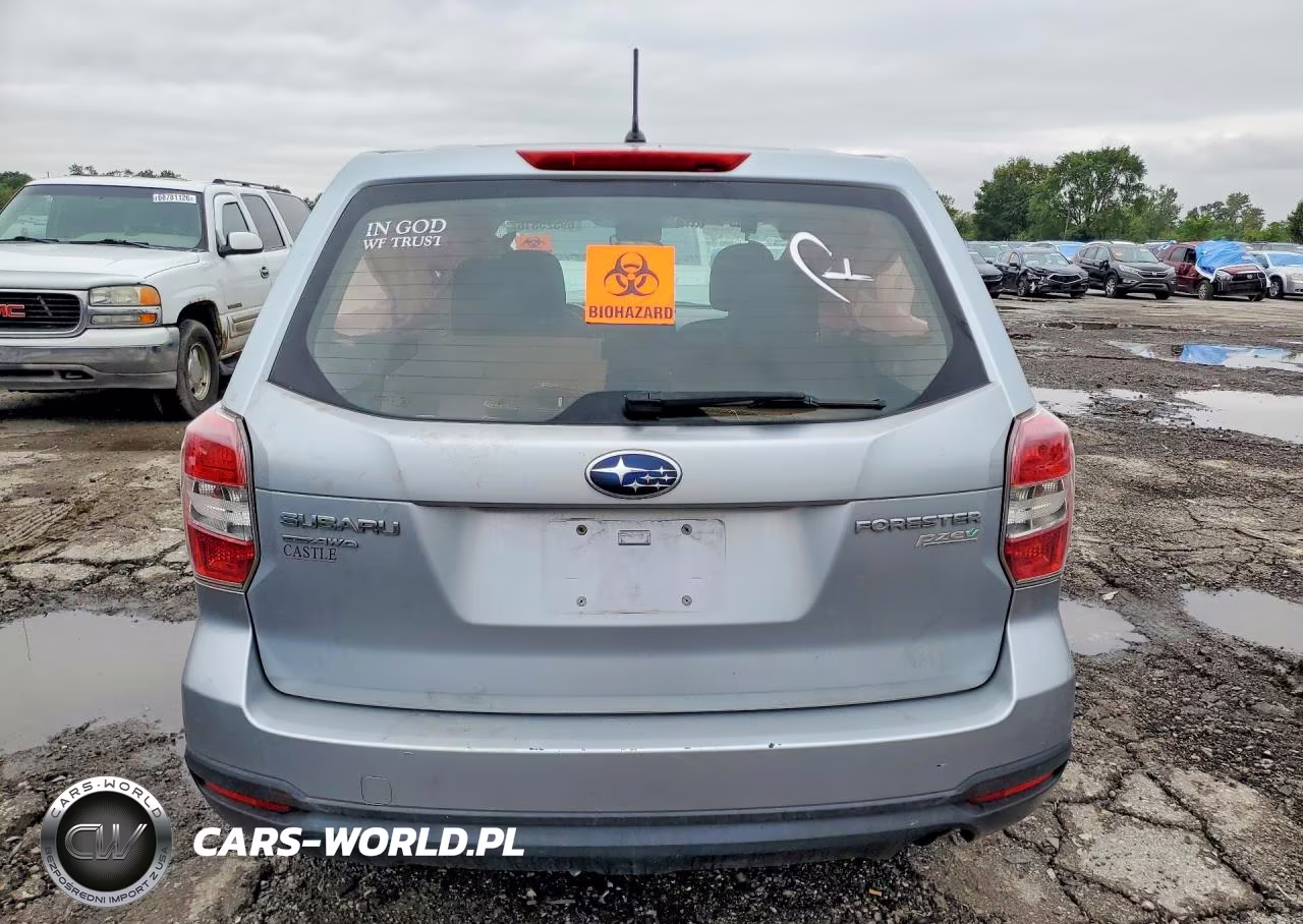 2014 Subaru Forester 2.5I VIN:JF2SJAAC2EH505892 - 6