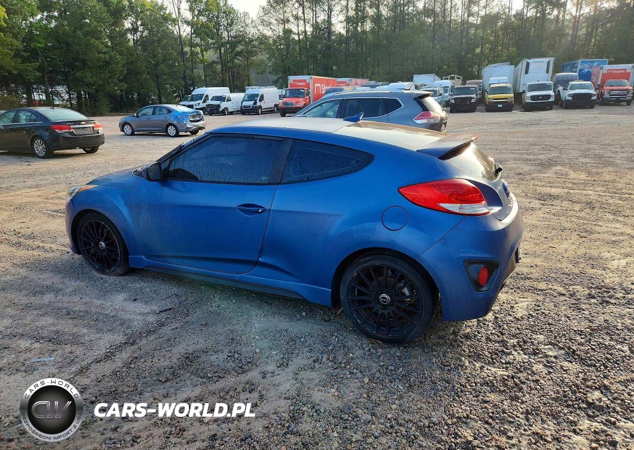 2016 Hyundai Veloster Turbo Rally Edition VIN:KMHTC6AE8GU258024 - 2