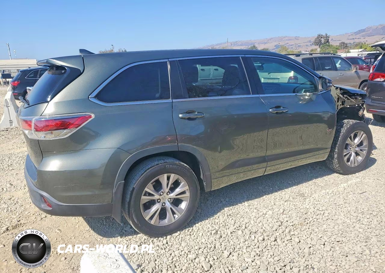 2015 Toyota Highlander Le Plus VIN:5TDZKRFH4FS070061 - 3