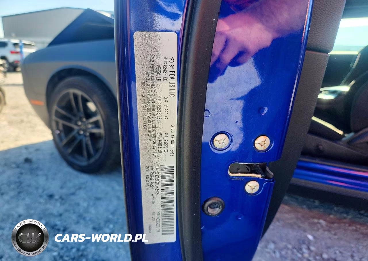 2019 Dodge Challenger Sxt VIN:2C3CDZGG1KH529680 - 12