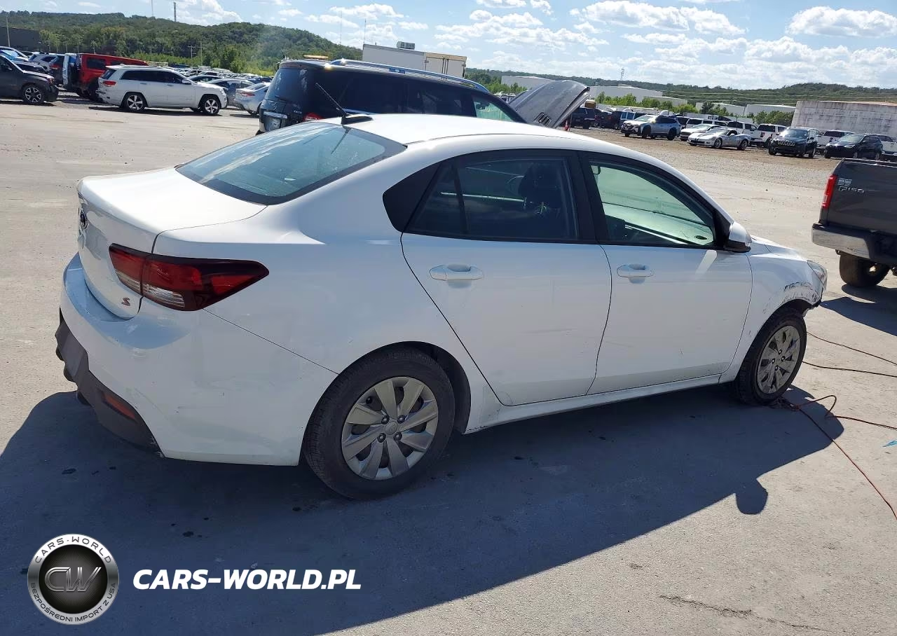 2020 Kia Rio Lx VIN:3KPA24AD0LE283311 - 3