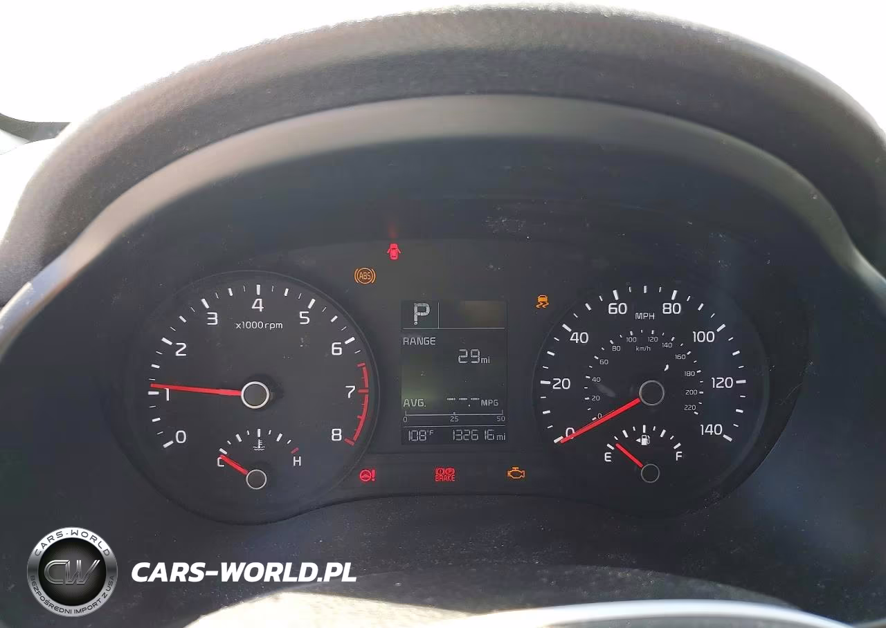 2020 Kia Rio Lx VIN:3KPA24AD0LE283311 - 9