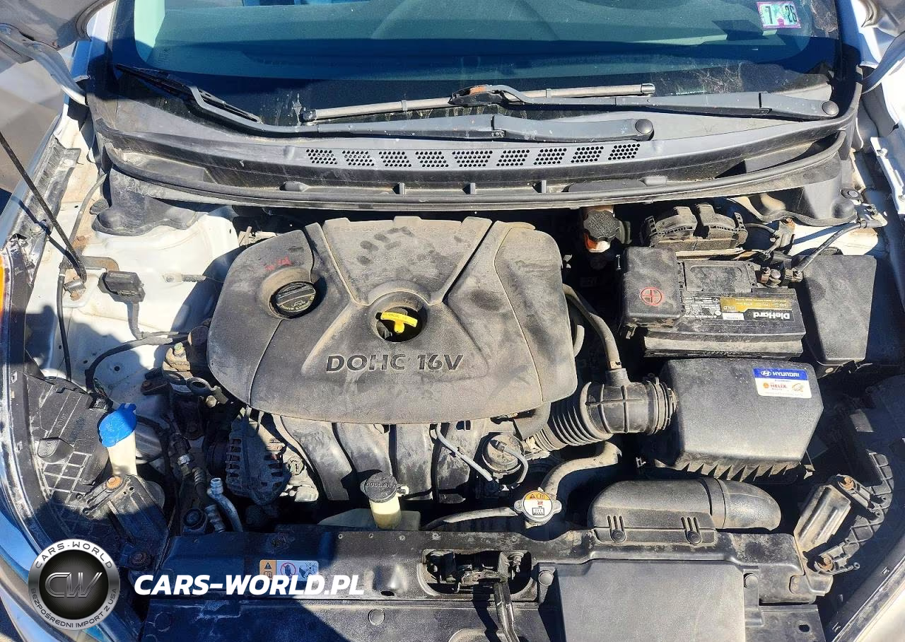 2012 Hyundai Elantra Gls VIN:KMHDH4AE4CU237062 - 11