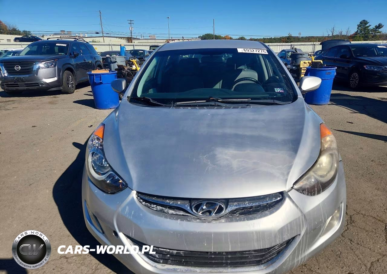 2012 Hyundai Elantra Gls VIN:KMHDH4AE4CU237062 - 5