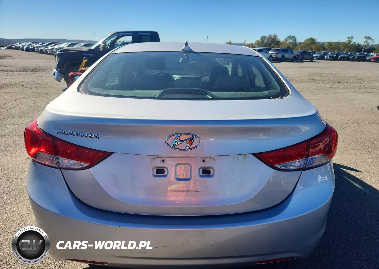 2012 Hyundai Elantra Gls VIN:KMHDH4AE4CU237062 - 6