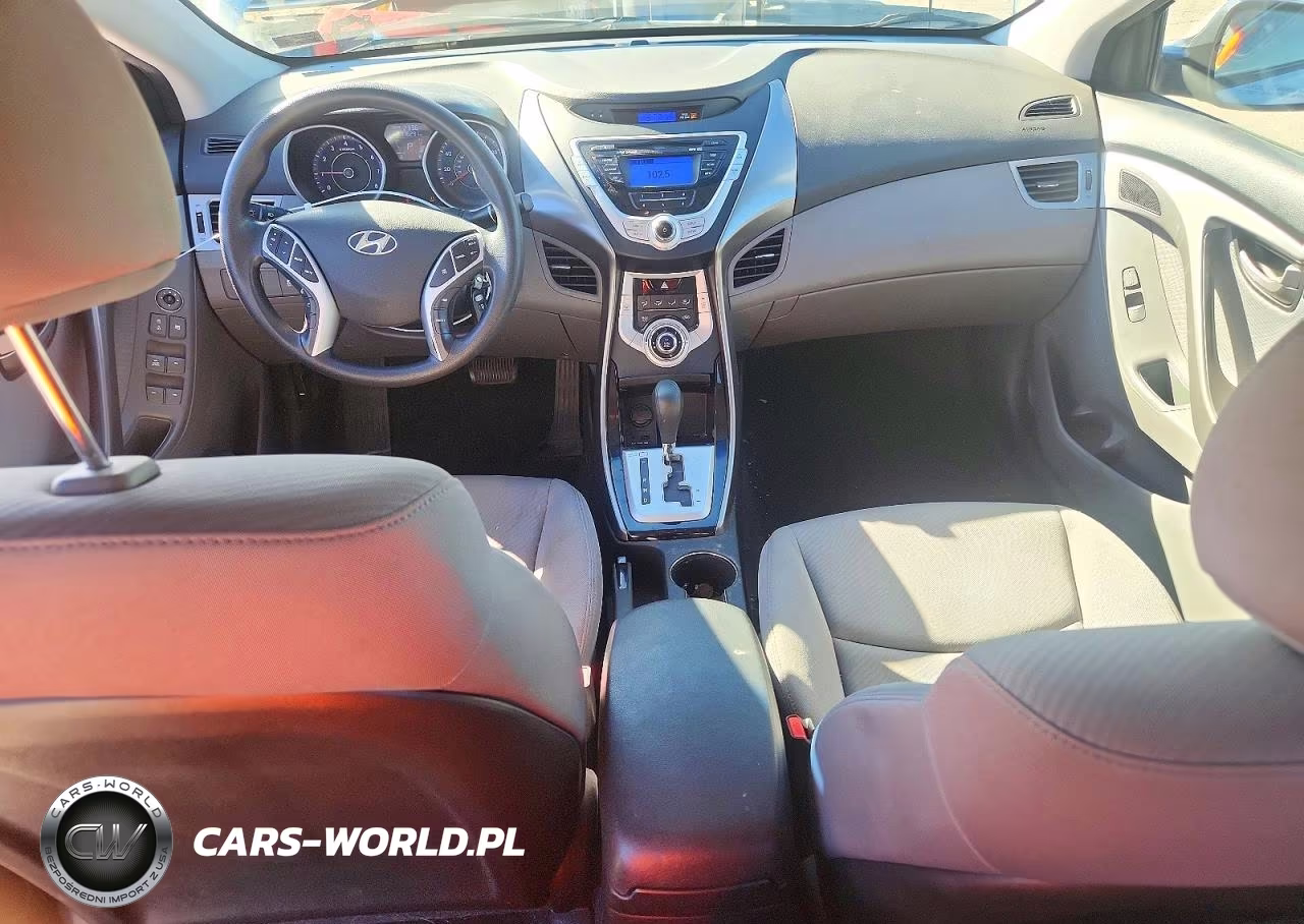 2012 Hyundai Elantra Gls VIN:KMHDH4AE4CU237062 - 8