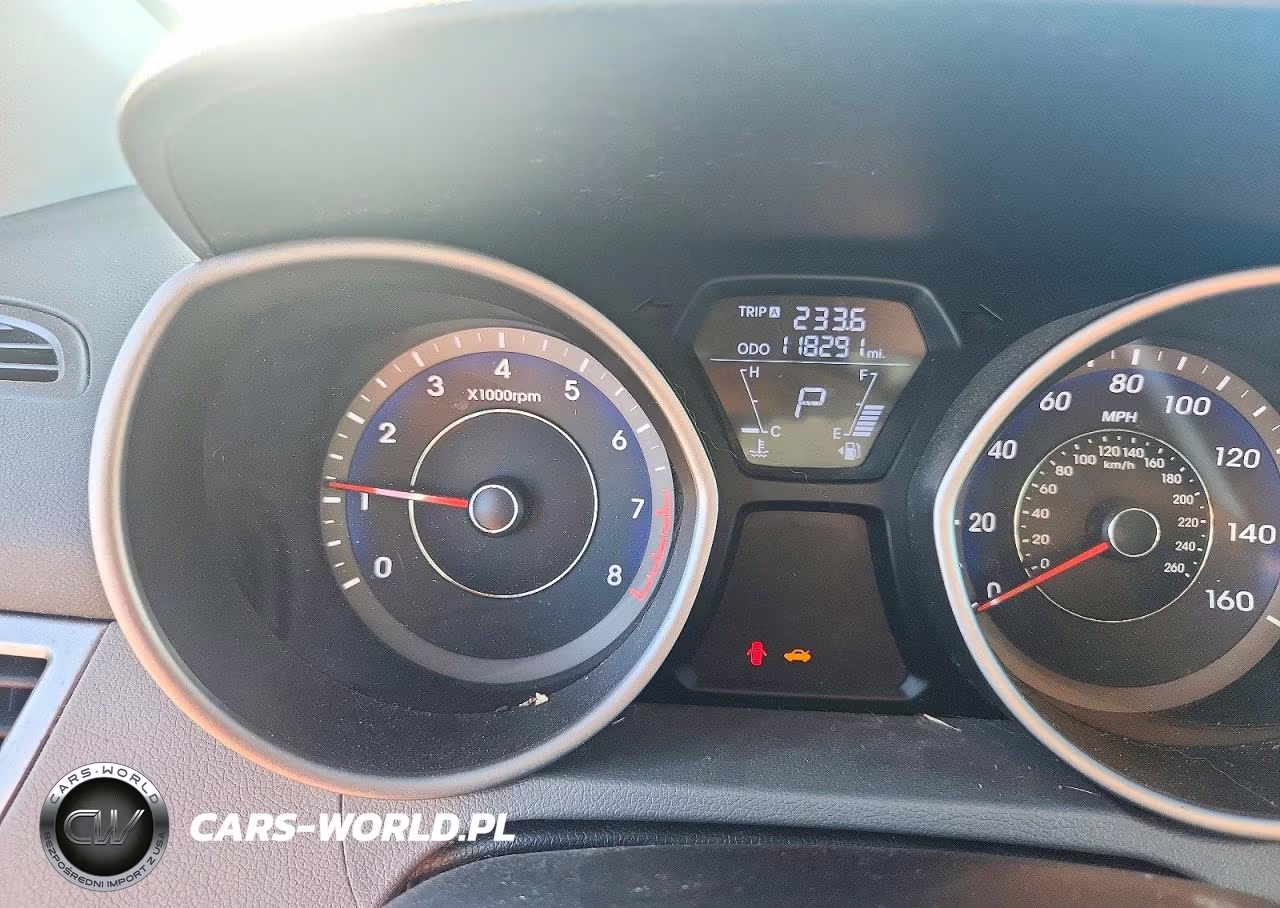 2012 Hyundai Elantra Gls VIN:KMHDH4AE4CU237062 - 9