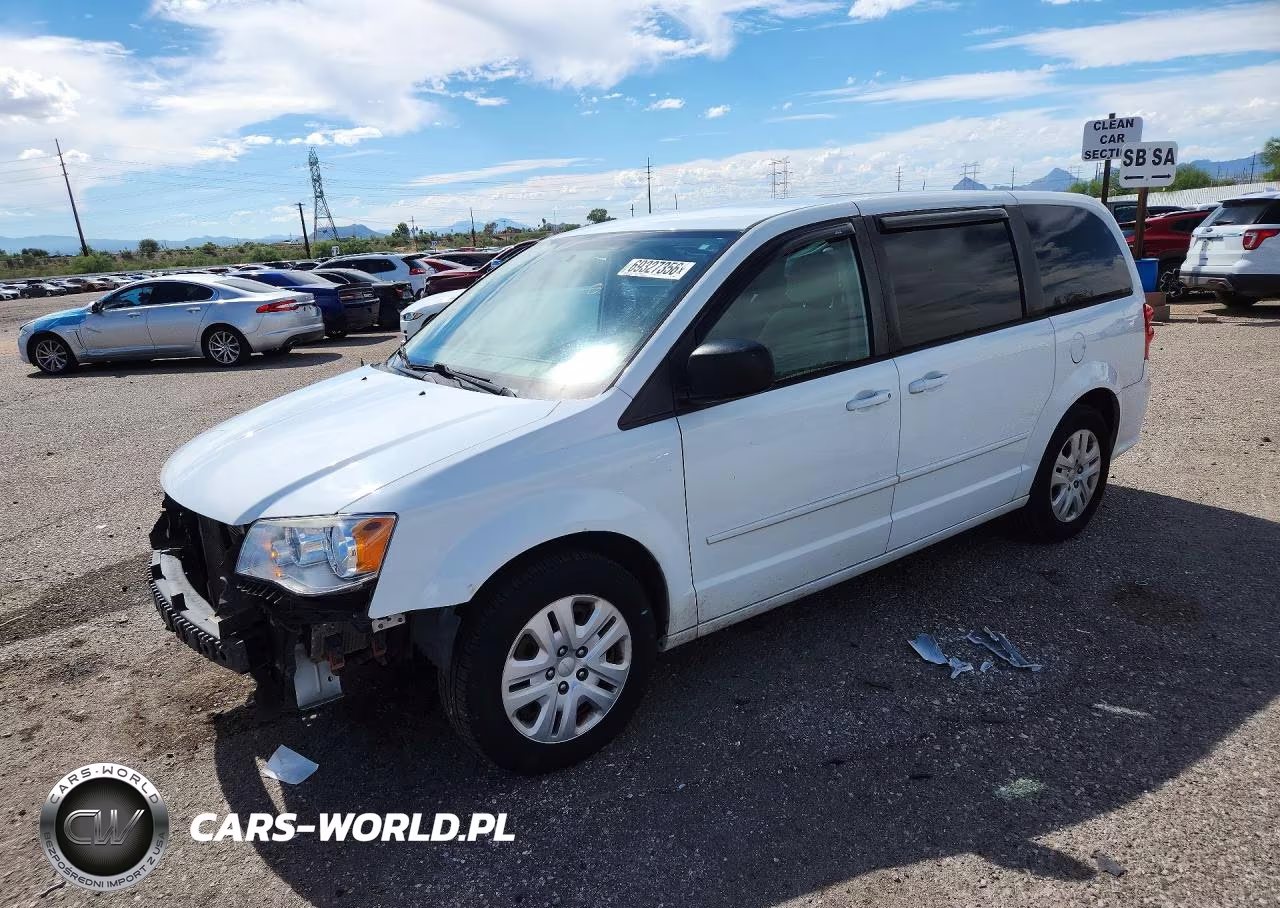2016 Dodge Grand Caravan Se VIN:2C4RDGBG8GR106095 - 1