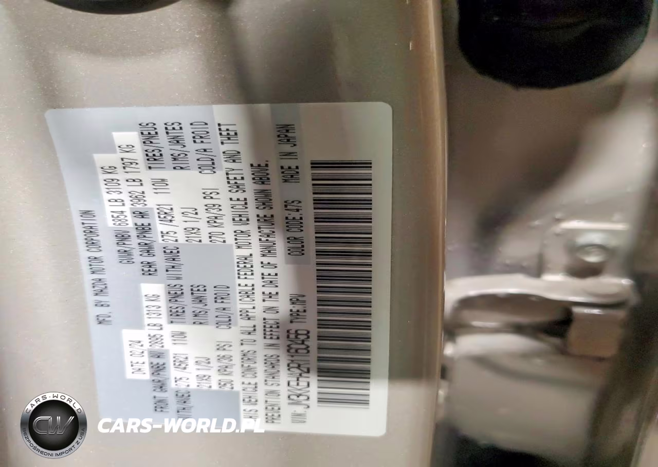 2024 Mazda Cx-90 Premium Plus VIN:JM3KKEHA2R1160456 - 14