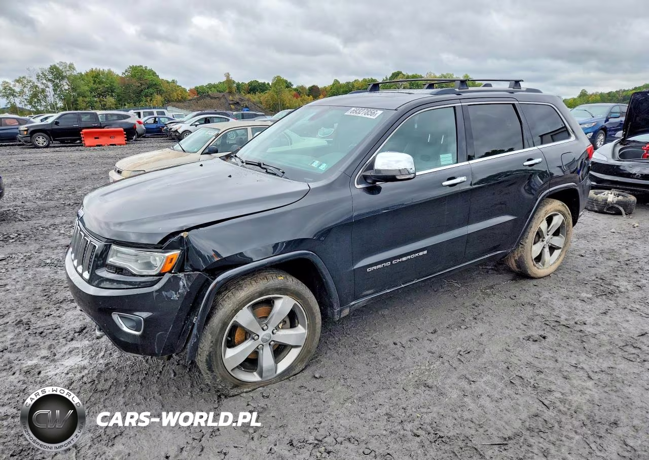 2014 Jeep Grand Cherokee Overland VIN:1C4RJFCG1EC359413 - 1