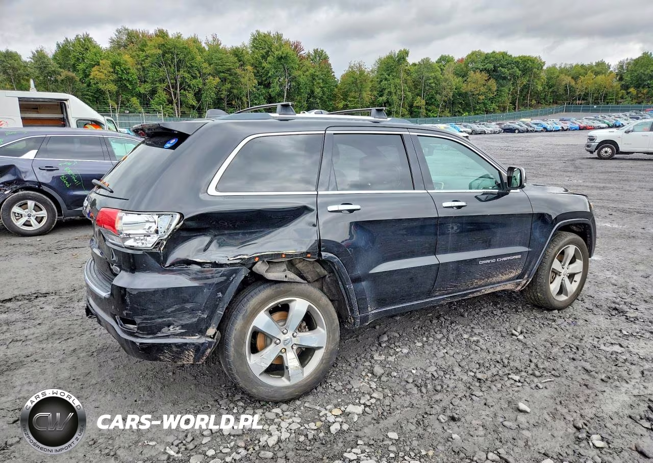2014 Jeep Grand Cherokee Overland VIN:1C4RJFCG1EC359413 - 3
