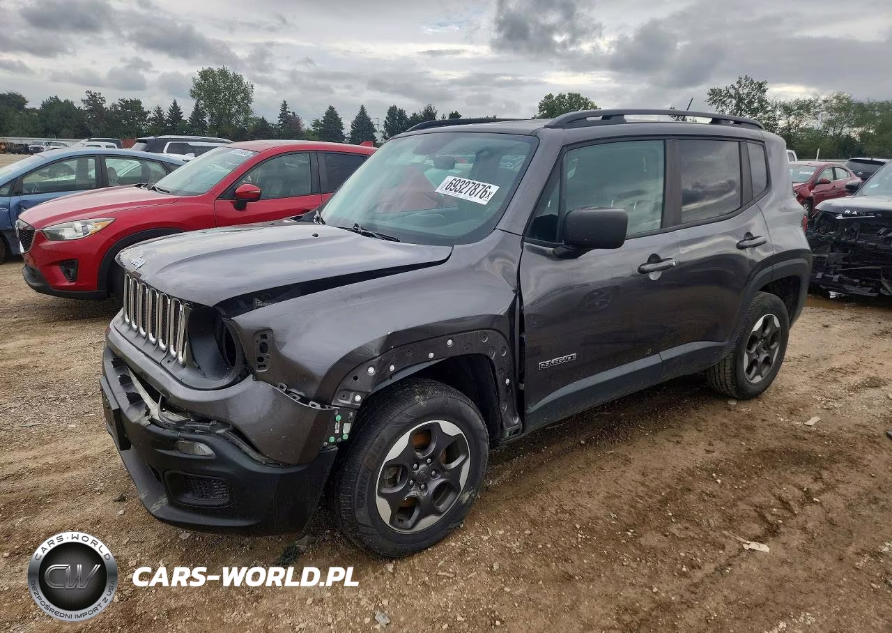 2017 Jeep Renegade Sport VIN:ZACCJBABXHPG00164 - 1