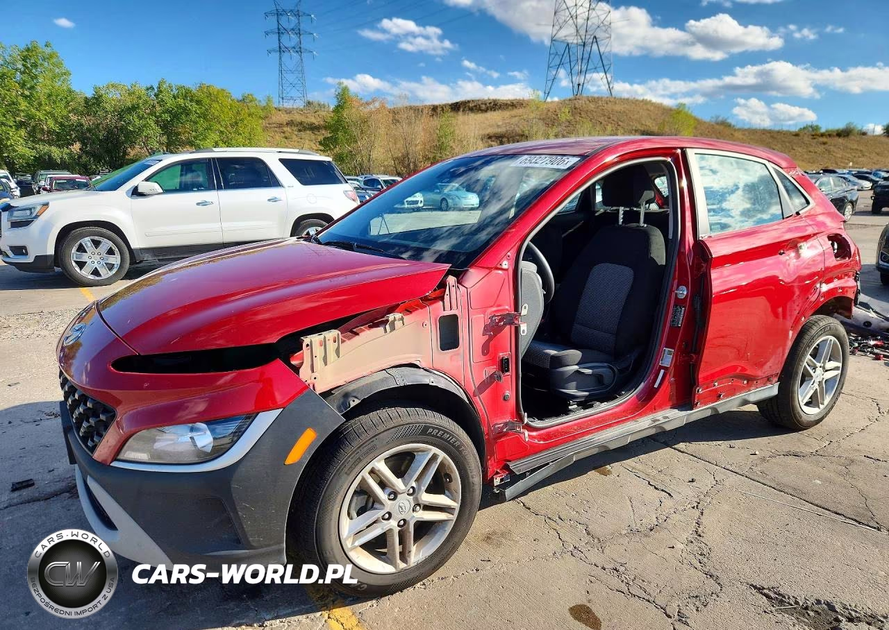 2022 Hyundai Kona Se VIN:KM8K2CABXNU836169 - 1