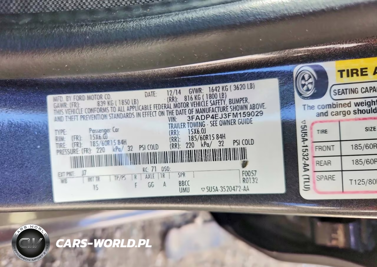2015 Ford Fiesta Se VIN:3FADP4EJ3FM159029 - 14