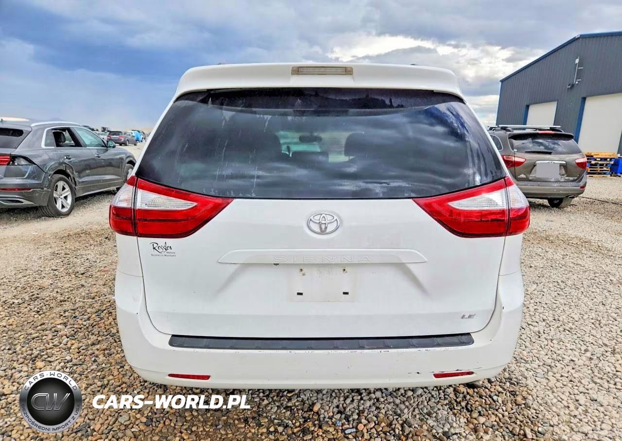 2015 Toyota Sienna Le VIN:5TDKK3DC3FS621229 - 6