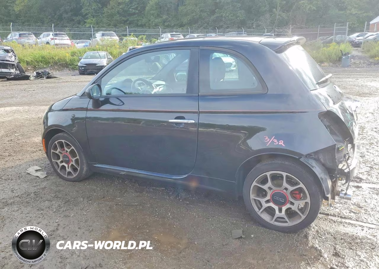 2012 Fiat 500 Sport VIN:3C3CFFBRXCT115842 - 2