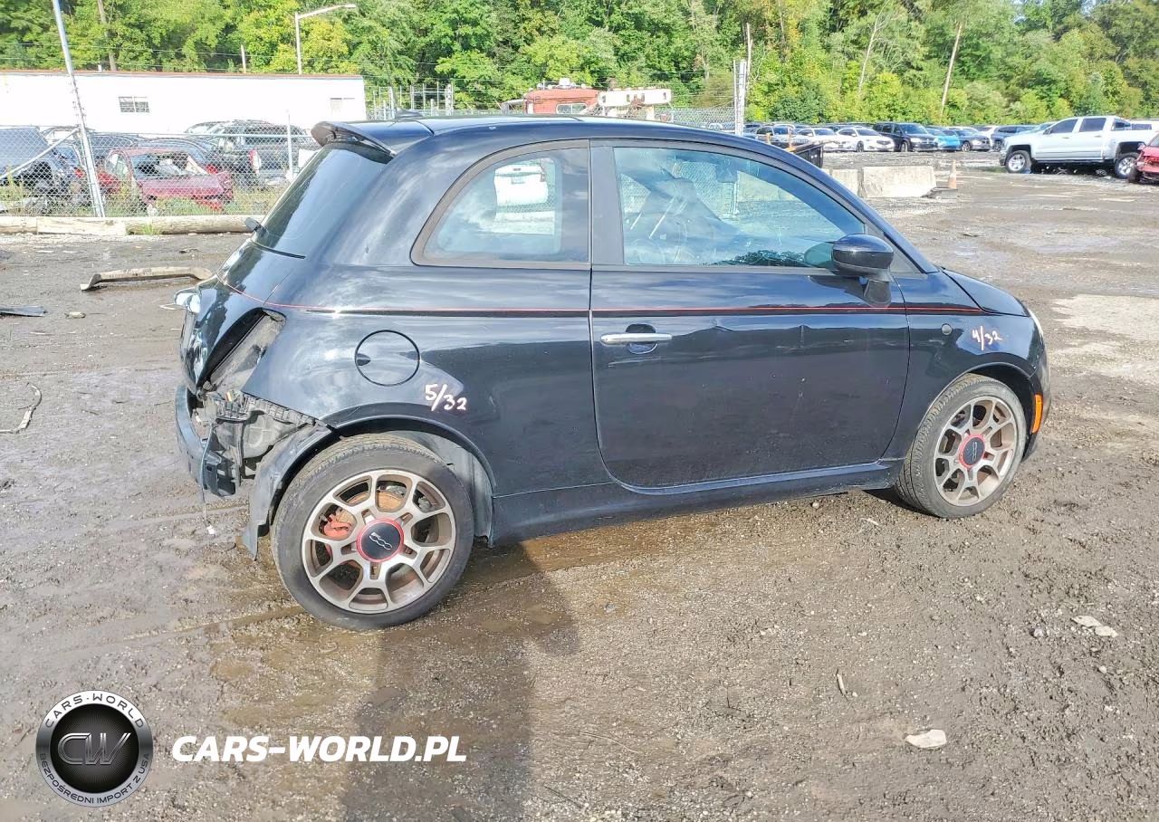 2012 Fiat 500 Sport VIN:3C3CFFBRXCT115842 - 3