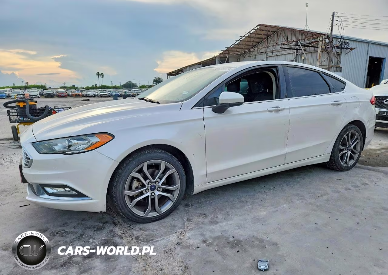 2017 Ford Fusion Se VIN:3FA6P0HD1HR292529 - 1