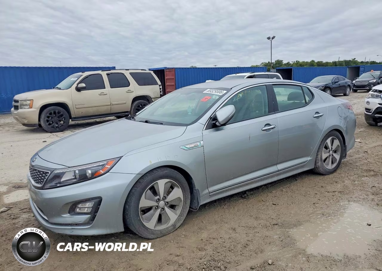 2014 Kia Optima Hybrid VIN:KNAGN4AD7E5072913 - 1