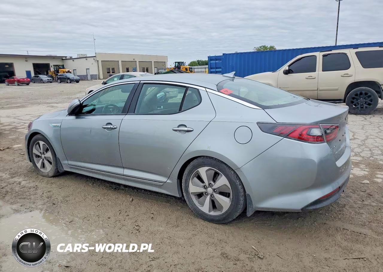 2014 Kia Optima Hybrid VIN:KNAGN4AD7E5072913 - 2