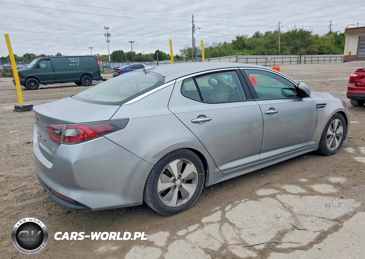 2014 Kia Optima Hybrid VIN:KNAGN4AD7E5072913 - 3