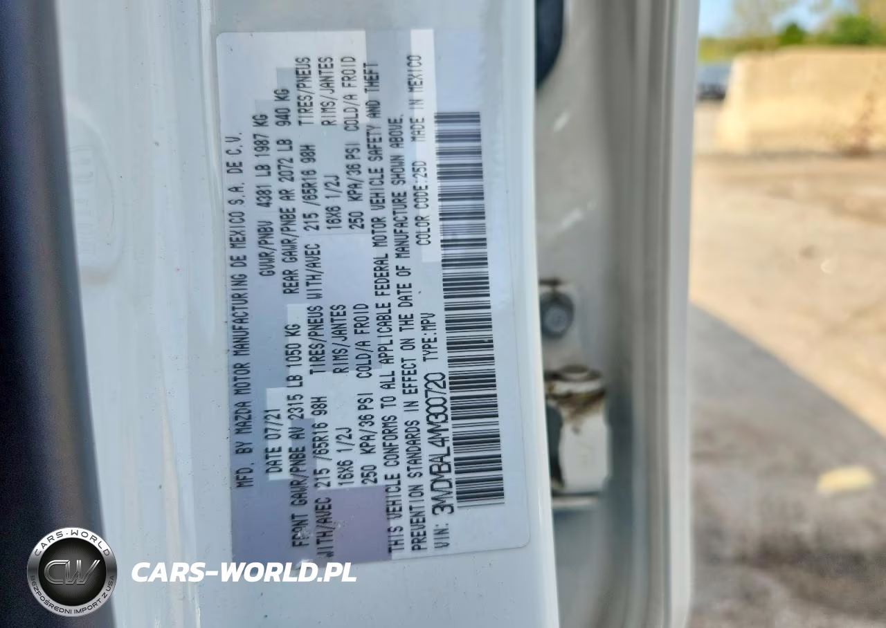 2021 Mazda Cx-30 VIN:3MVDMBAL4MM300720 - 13