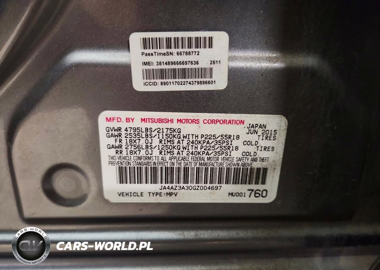 2016 Mitsubishi Outlander Se VIN:JA4AZ3A30GZ004697 - 14